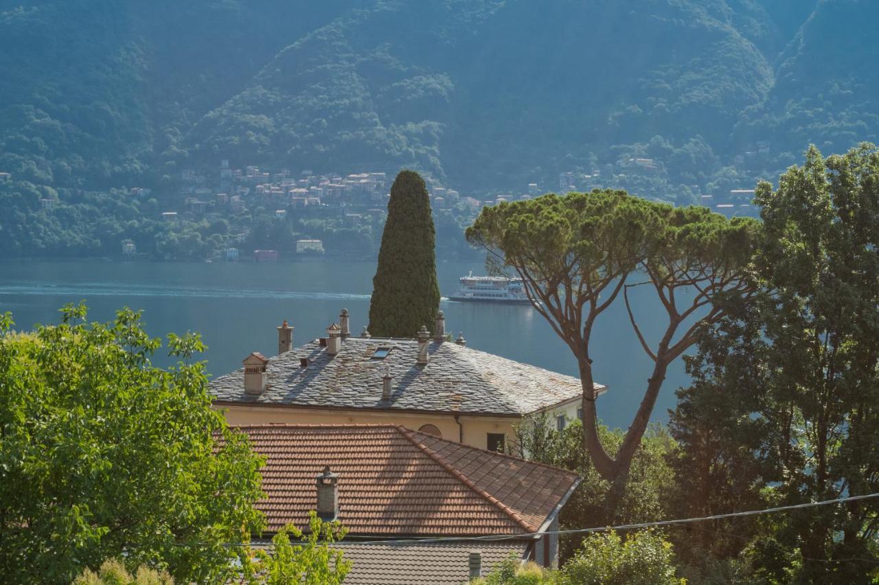 Apartamento P Terrace - Lake View By Rent All Como Laglio Exterior foto