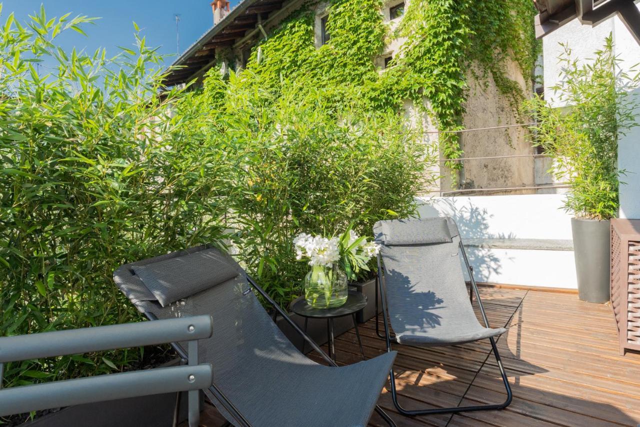 Apartamento P Terrace - Lake View By Rent All Como Laglio Exterior foto